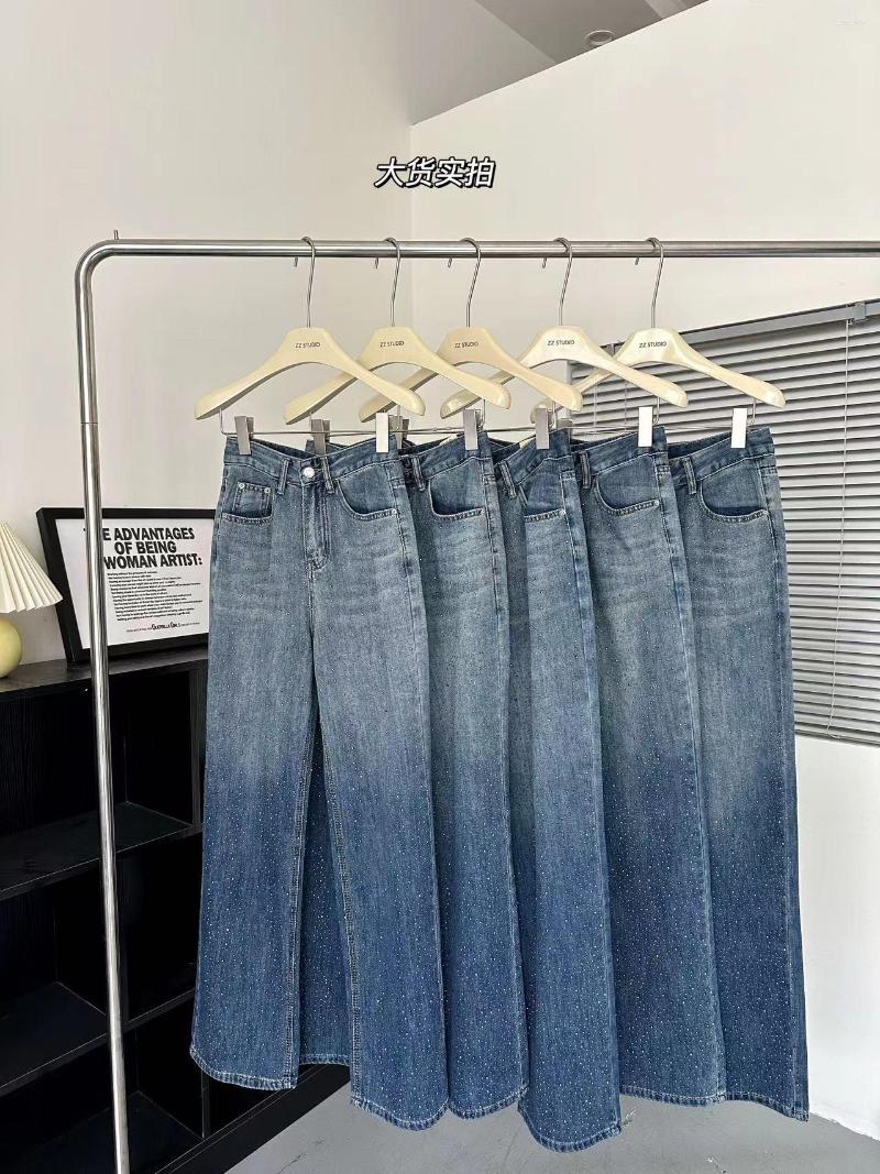 Women' Jeans High Waist For Women Baggy Fashion Straight Leg Pants Y2k Denim Trousers Vintage Loose Blue Printing
Women' Jeans High Waist For Women Baggy Fashion Straight Leg Pants Y2k Denim Trousers Vintage Loose Blue Printing