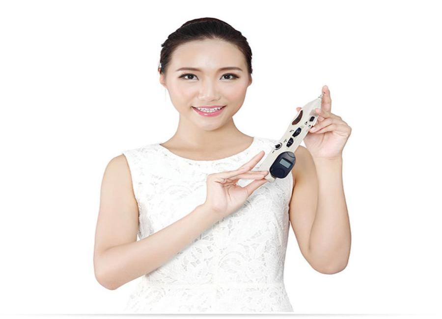 Handheld Therapy Electric Acupuncture Meridian Pen Health Care Pulse Point Detector Stimulator Pain Relief with Digital Display7880941
Handheld Therapy Electric Acupuncture Meridian Pen Health Care Pulse Point Detector Stimulator Pain Relief with Digital Display7880941