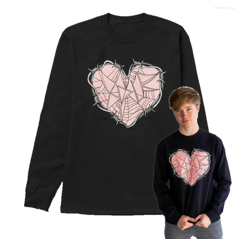 Men's Hoodies XPLR Sam And Colby Web Heart Merch Crewneck Long Sleeve Women Men Sweatshirt 2023 Harajuku Streetwear Fashion Clothes, Red
Men's Hoodies XPLR Sam And Colby Web Heart Merch Crewneck Long Sleeve Women Men Sweatshirt 2023 Harajuku Streetwear Fashion Clothes, Red