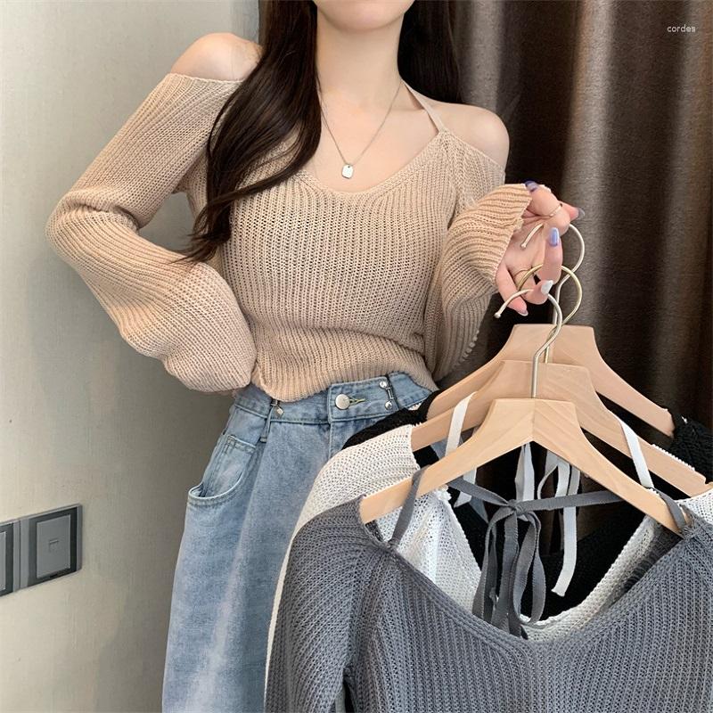 Women's Sweaters Y2K Women Korean Vintage Acubi Slim Cropped Sweater Aesthetics Long Sleeve V Neck Gyaru Grunge Tight Pullovers Clothes, Gray
Women's Sweaters Y2K Women Korean Vintage Acubi Slim Cropped Sweater Aesthetics Long Sleeve V Neck Gyaru Grunge Tight Pullovers Clothes, Gray