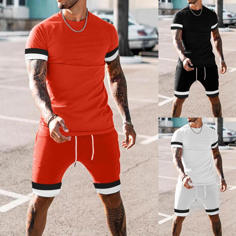 Men's Tracksuits Sets Mens 2 Piece Outfit Jogger Set Solid Sweatsuits Patchwork Shorts Summer Fashion Clothing Male Short Tracksuit, Wh
Men's Tracksuits Sets Mens 2 Piece Outfit Jogger Set Solid Sweatsuits Patchwork Shorts Summer Fashion Clothing Male Short Tracksuit, Wh