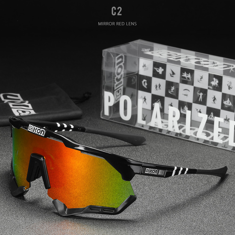Outdoor Eyewear SCICON summer riding glasses TR90 large frame polarized outdoor sports sunglasses original packaging sc2021