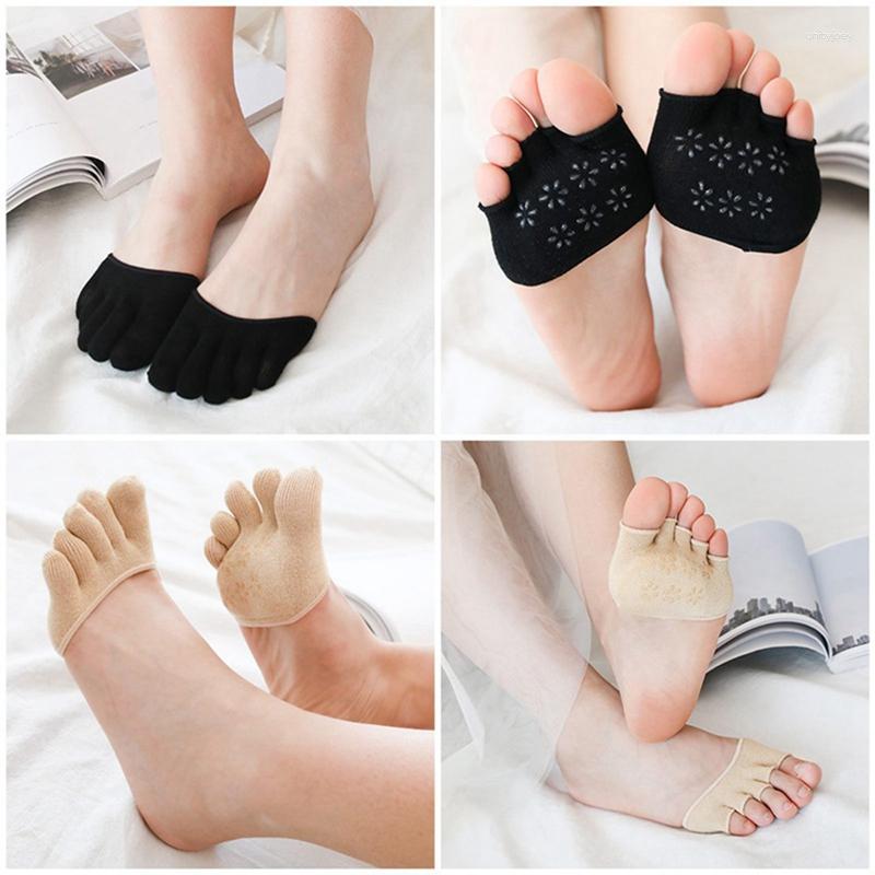 Women Socks 2PCS Five Finger Invisible Female Summer Cotton High-heeled Short Half Palm Shallow Port On-slip Open Toe Sock, Nd1
Women Socks 2PCS Five Finger Invisible Female Summer Cotton High-heeled Short Half Palm Shallow Port On-slip Open Toe Sock, Nd1