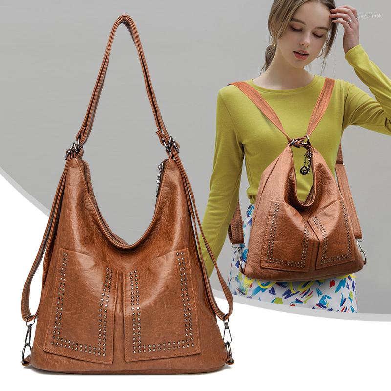Evening Bags Women High Quality Casual Handbag Female Luxury Leather Shoulder Crossbody Multifunction Knapsack Lady Large Capacity Totes, Black
Evening Bags Women High Quality Casual Handbag Female Luxury Leather Shoulder Crossbody Multifunction Knapsack Lady Large Capacity Totes, Black