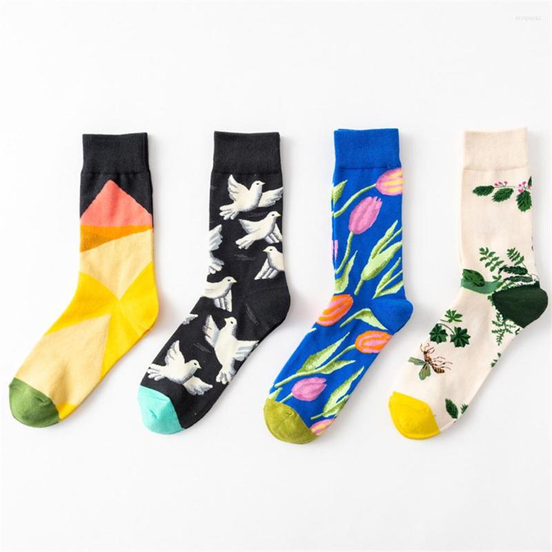 Women Socks Pigeons Sunset Tulips Flowers &birds Frogs And Bees British Style European&American Art Lovers Long Tube Casual C08, Doves
Women Socks Pigeons Sunset Tulips Flowers &birds Frogs And Bees British Style European&American Art Lovers Long Tube Casual C08, Doves
