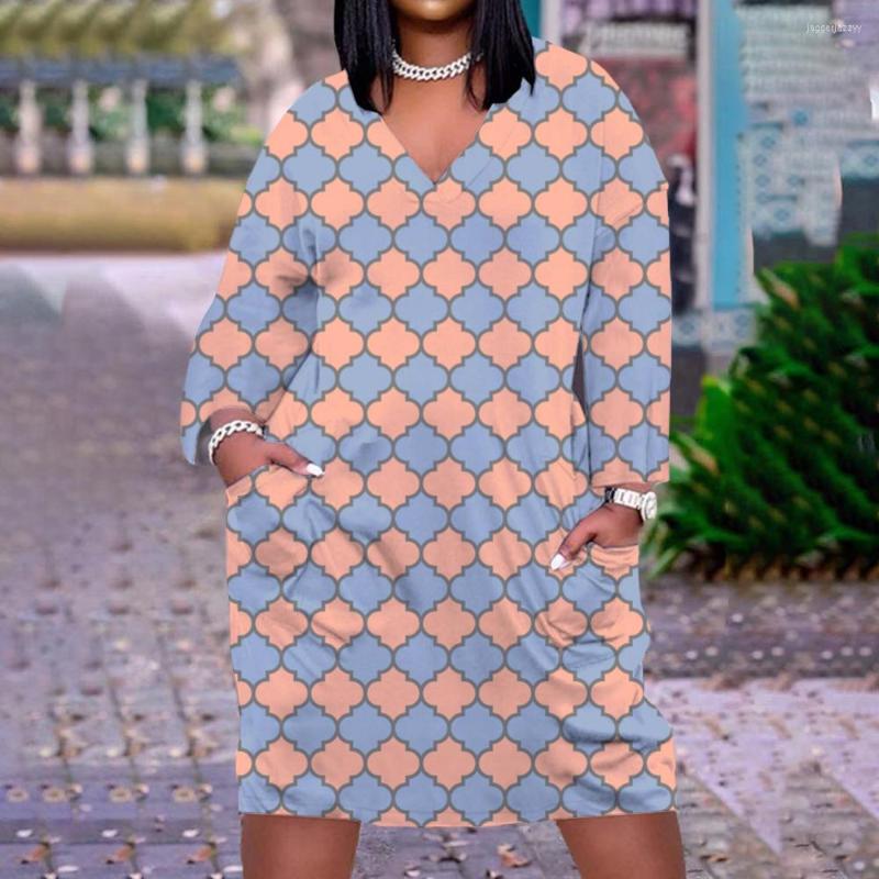 Casual Dresses Lady Autumn V Neck Geometric Patterns Printed Striped Dress Women Sexy Long Sleeve Knee-Length Boho V-Neck Loose Beachwear, Lqrev4f15h20221216v
Casual Dresses Lady Autumn V Neck Geometric Patterns Printed Striped Dress Women Sexy Long Sleeve Knee-Length Boho V-Neck Loose Beachwear, Lqrev4f15h20221216v
