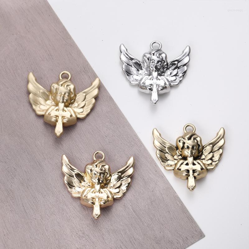 Pendant Necklaces Retro Baroque Cross Angel Alloy DIY Handmade Jewelry Necklace Earrings Accessories Materials
Pendant Necklaces Retro Baroque Cross Angel Alloy DIY Handmade Jewelry Necklace Earrings Accessories Materials