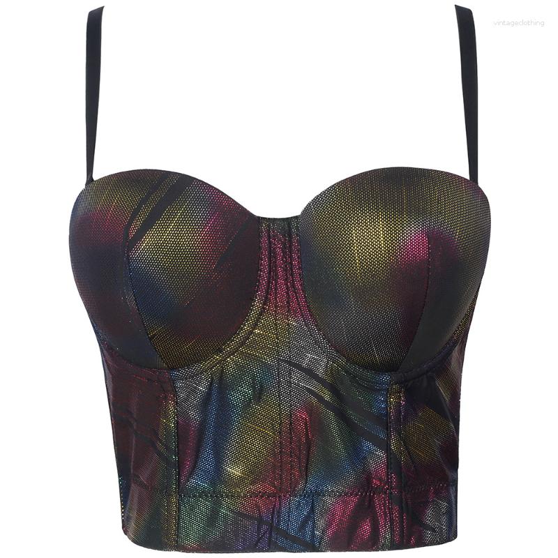 Women's Tanks Corsets Top French Smooth Gathering Sling High Street Fashion Padded Binder Bra Cropped Tops Basic Outer Wear, Db1283
Women's Tanks Corsets Top French Smooth Gathering Sling High Street Fashion Padded Binder Bra Cropped Tops Basic Outer Wear, Db1283