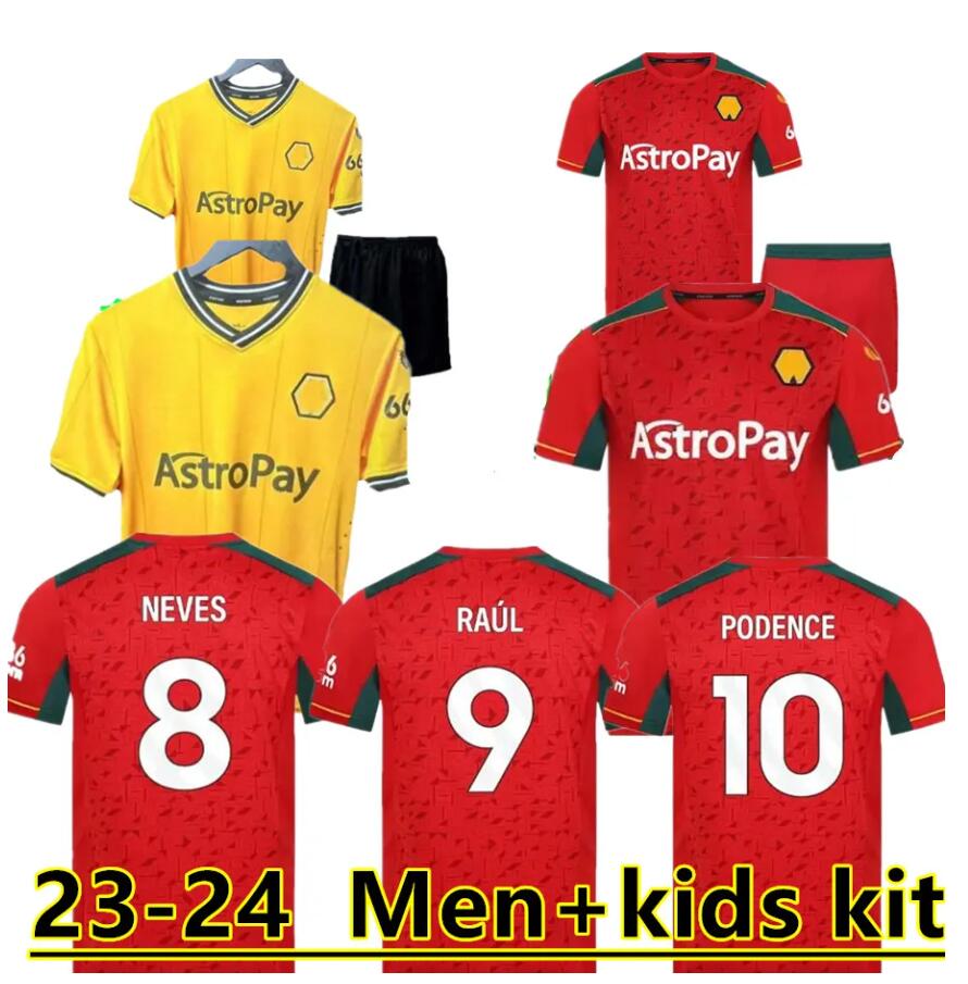 23/24 Wolves Home Soccer Jerseys RAUL SEMEDO NETO NEVES TRINCAO Wanderers J OTTO PODENCE GIBBS HEE CHAN Wolverhampton 2023 2024 Football Shirts Men Kids Kit uniform, Yellow
23/24 Wolves Home Soccer Jerseys RAUL SEMEDO NETO NEVES TRINCAO Wanderers J OTTO PODENCE GIBBS HEE CHAN Wolverhampton 2023 2024 Football Shirts Men Kids Kit uniform, Yellow