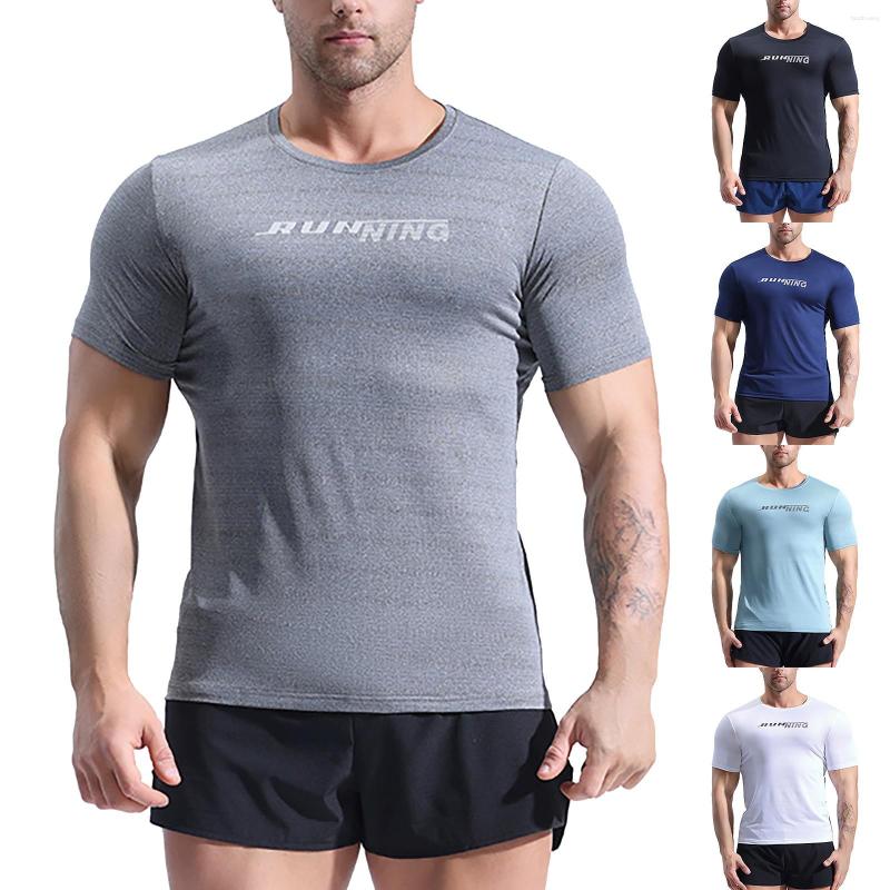 Men's T Shirts SUMMER QUICK DRYING TSHIRT ROUND NECK SLIM REFLECTIVE LETTERSRUNNINGTRAINING AND FITNESS CLOTHES, Blue
Men's T Shirts SUMMER QUICK DRYING TSHIRT ROUND NECK SLIM REFLECTIVE LETTERSRUNNINGTRAINING AND FITNESS CLOTHES, Blue