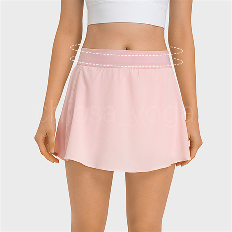 Fitness Shorts Ladies Summer Sports Quick-Drying Tight-Fitting Aloe Yoga With Logo Pocket Training Running Cycling Tennis Skirts
Fitness Shorts Ladies Summer Sports Quick-Drying Tight-Fitting Aloe Yoga With Logo Pocket Training Running Cycling Tennis Skirts