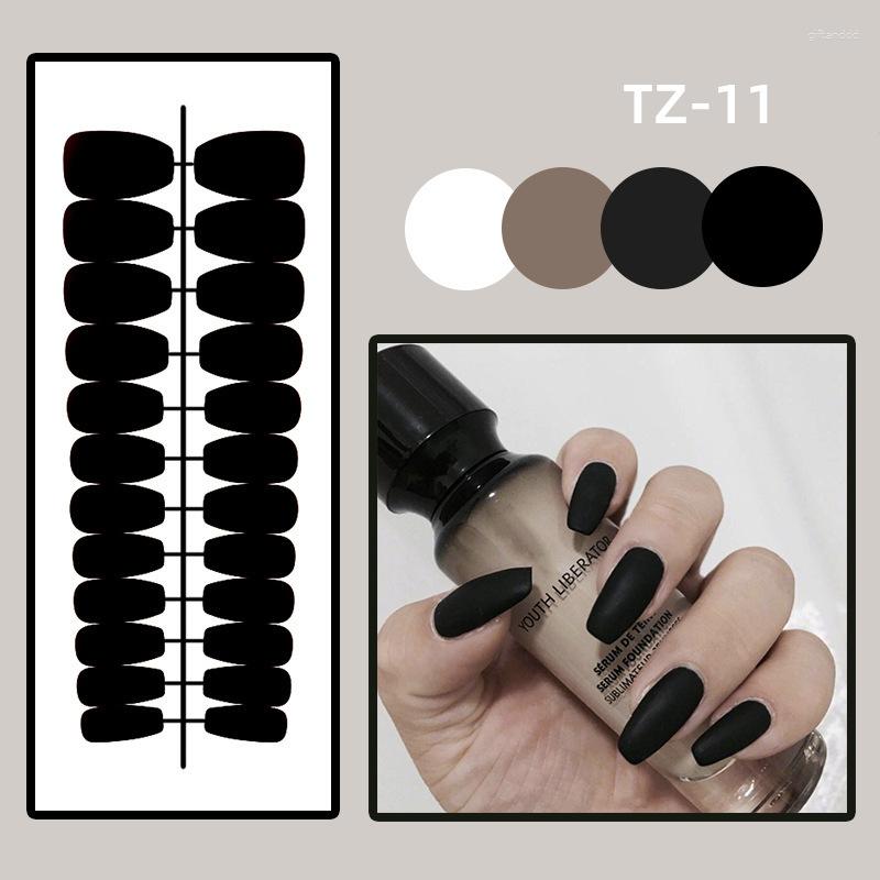 False Nails 24Pcs/Set Long Round Head Bright Solid Color Press On Acrylic Nail Art Fake Finished Wearing Manicure Reusable, Tz-98
False Nails 24Pcs/Set Long Round Head Bright Solid Color Press On Acrylic Nail Art Fake Finished Wearing Manicure Reusable, Tz-98
