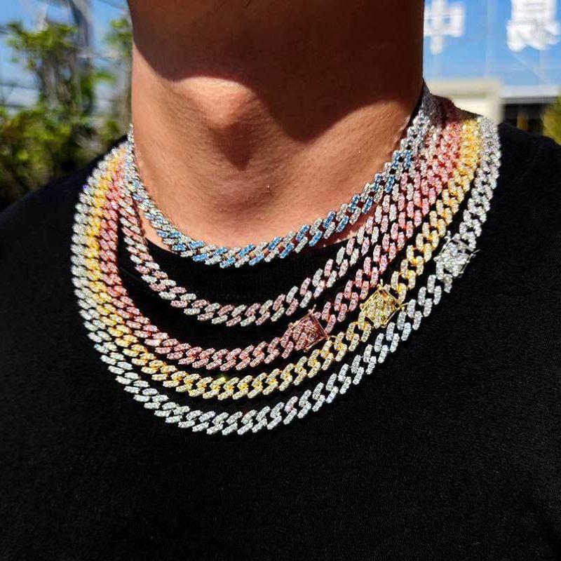 Chains 9MM Miami Iced Out Cuban Link Chain Necklaces For Men Bracelet Full Rhinestone Jewelry Set Colorful Necklace Hip Hop Gift
Chains 9MM Miami Iced Out Cuban Link Chain Necklaces For Men Bracelet Full Rhinestone Jewelry Set Colorful Necklace Hip Hop Gift