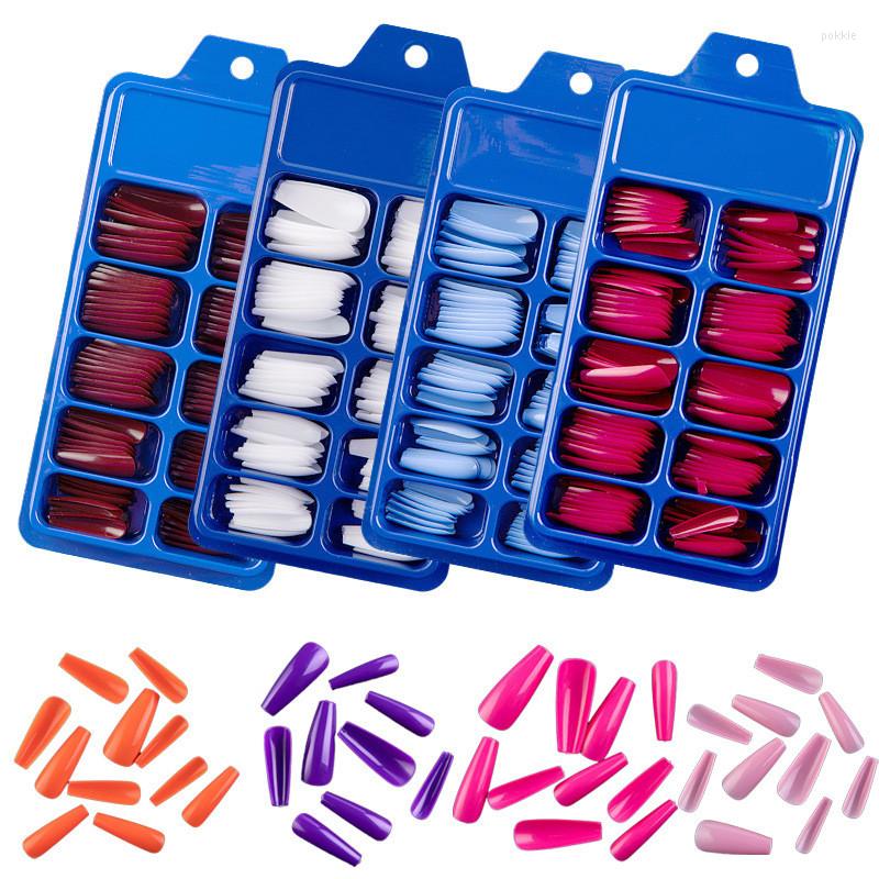False Nails 100pcs/box 28 Colors Fake Ballet Full Cover With Glue #0-9 10Size Tips Of 1box For Nail Salon Manicure Tip, 12
False Nails 100pcs/box 28 Colors Fake Ballet Full Cover With Glue #0-9 10Size Tips Of 1box For Nail Salon Manicure Tip, 12