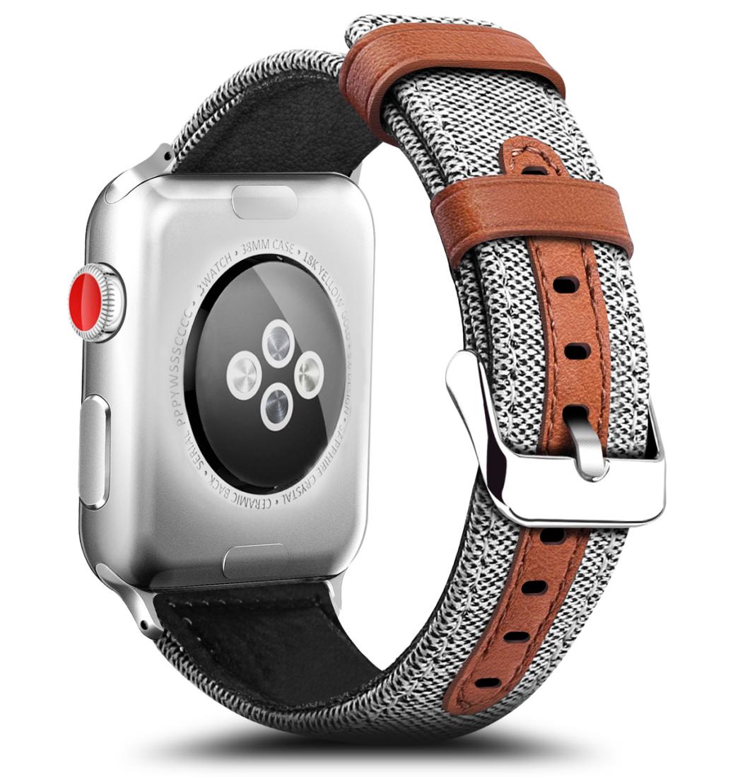 Fashion Nylon Leather Bracelet Belt for Apple Watch Band 38mm 40mm 42mm 44mm Watchband For iWatch Strap Series 1 2 3 4 5 Wristband2937492
Fashion Nylon Leather Bracelet Belt for Apple Watch Band 38mm 40mm 42mm 44mm Watchband For iWatch Strap Series 1 2 3 4 5 Wristband2937492