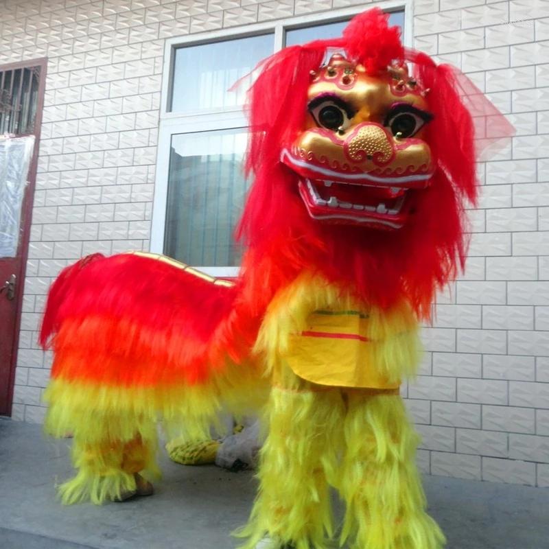 Stage Wear Lion Dance Mascot Costumes Adults Wool Hand Made Cosplay Party Game Carnival Show Costume, Gold
Stage Wear Lion Dance Mascot Costumes Adults Wool Hand Made Cosplay Party Game Carnival Show Costume, Gold