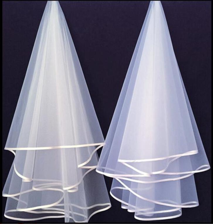 New Fashion White Ivory Short One Layer Without Comb Bridal Veils Wedding Accessories Beaded Edge Crystal LY22001006084 
New Fashion White Ivory Short One Layer Without Comb Bridal Veils Wedding Accessories Beaded Edge Crystal LY22001006084