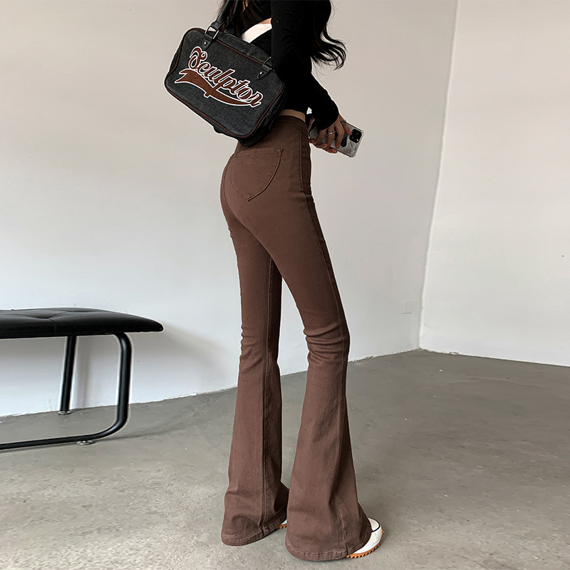 High Waisted Women's Flared Jeans Look Thinner Buttocks Show Temperament Casual Retro Trousers 2023 Spring New Washed Mom, Black
High Waisted Women's Flared Jeans Look Thinner Buttocks Show Temperament Casual Retro Trousers 2023 Spring New Washed Mom, Black
