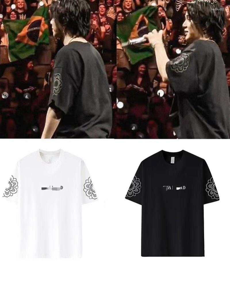 Women's T Shirts Kpop 2023 TOUR MERCH Man/Women Harajuku T-shirt Round Neck Short Sleeve Casual Unisex Streetwear COTTON Top, Black
Women's T Shirts Kpop 2023 TOUR MERCH Man/Women Harajuku T-shirt Round Neck Short Sleeve Casual Unisex Streetwear COTTON Top, Black