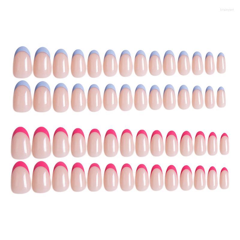 False Nails Almond Press On 28pcs Fake French Style Almond-Shaped Easy To Match For Wedding Christmas
False Nails Almond Press On 28pcs Fake French Style Almond-Shaped Easy To Match For Wedding Christmas