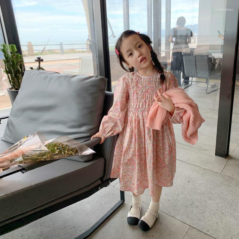 Girl Dresses 2023 Spring Autumn Baby Girls Flower Fahion Style Long Sleeves Floral Dress 2-6 Years Kids Casual Clothing Outfits, Pink
Girl Dresses 2023 Spring Autumn Baby Girls Flower Fahion Style Long Sleeves Floral Dress 2-6 Years Kids Casual Clothing Outfits, Pink