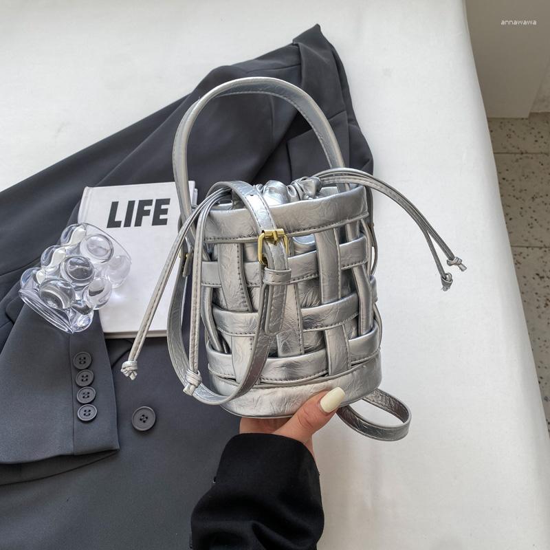 Evening Bags Brand Woven Bucket For Women High Quality Leather Shoulder Bag Cute Purse And Handbag Designer Crossbody Luxury Satchel, Black
Evening Bags Brand Woven Bucket For Women High Quality Leather Shoulder Bag Cute Purse And Handbag Designer Crossbody Luxury Satchel, Black