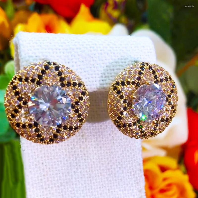 Dangle Earrings Soramoore Trendy Round Clear CZ Drop For Women Wedding Party Cubic Zircon Dubai Bridal Earring Boucle D'oreille
Dangle Earrings Soramoore Trendy Round Clear CZ Drop For Women Wedding Party Cubic Zircon Dubai Bridal Earring Boucle D'oreille
