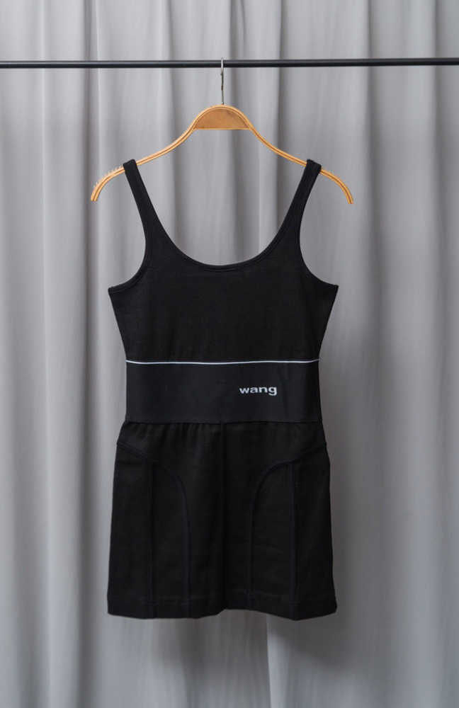 Casual Dresses AW High Quality Wang Letter Slim Suspender Women Waist Thin Elastic Tank Dress Slimming hip skirt, Gray
Casual Dresses AW High Quality Wang Letter Slim Suspender Women Waist Thin Elastic Tank Dress Slimming hip skirt, Gray