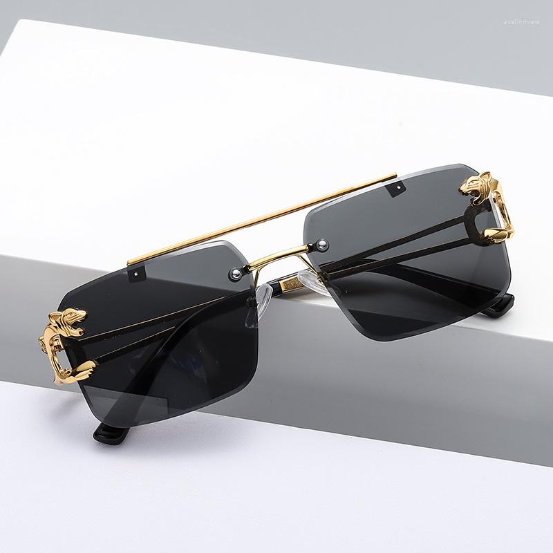 Sunglasses Retro Rimless For Men Steampunk Women Punk Fashion Glasses Vintage Shades Gafas De Sol Sonnenbrill Sun
Sunglasses Retro Rimless For Men Steampunk Women Punk Fashion Glasses Vintage Shades Gafas De Sol Sonnenbrill Sun