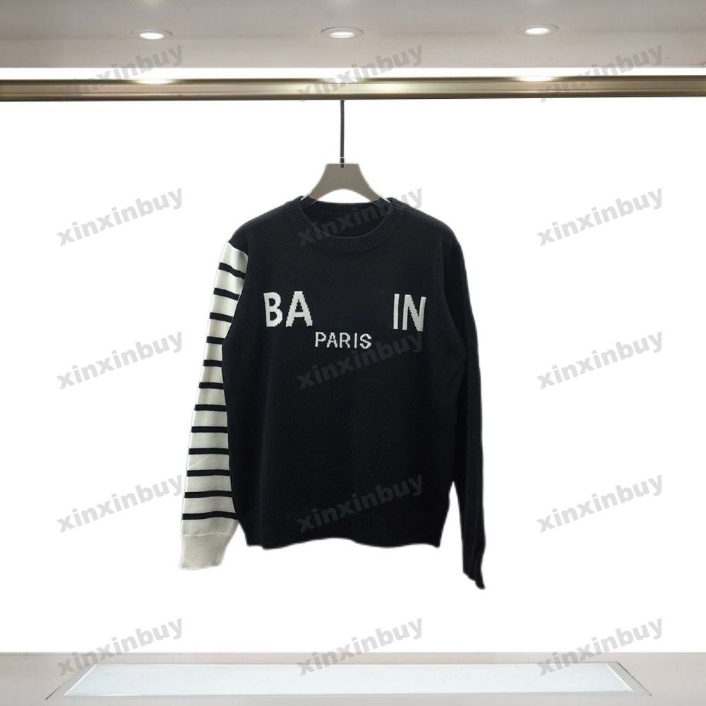 xinxinbuy Men women designer Sweatshirt Hoodie Paris Stripe sleeve Jacquard Letter sweater Paris Apparel black white S-2XL, Multi
xinxinbuy Men women designer Sweatshirt Hoodie Paris Stripe sleeve Jacquard Letter sweater Paris Apparel black white S-2XL, Multi