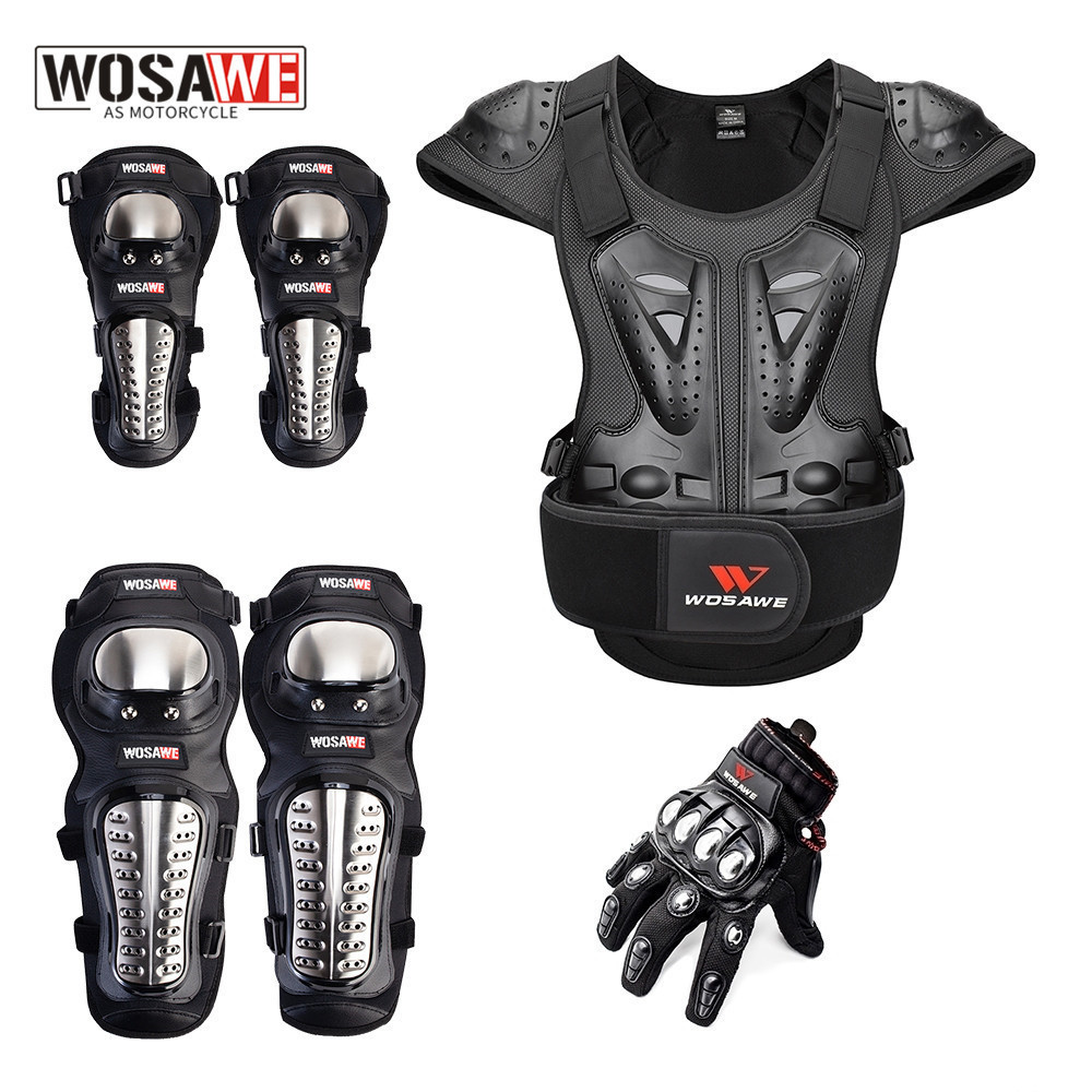 Body Braces Supports WOSAWE Motorcycle Knee Pads Guards Cuirassier Elbow Racing OffRoad Protective Safety Gears Race Brace Sports Cycling Guard 230629, 4 pieces
Body Braces Supports WOSAWE Motorcycle Knee Pads Guards Cuirassier Elbow Racing OffRoad Protective Safety Gears Race Brace Sports Cycling Guard 230629, 4 pieces