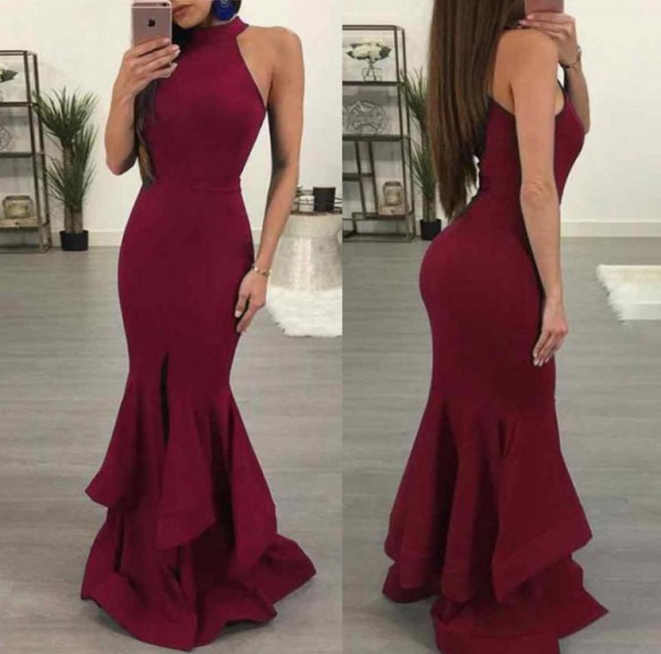 Burgundy Satin Prom Dresses Long Mermaid Evening Dresses Front Slit Formal Pageant Prom Gowns Sexy Party Graduation Dresses8032591, White
Burgundy Satin Prom Dresses Long Mermaid Evening Dresses Front Slit Formal Pageant Prom Gowns Sexy Party Graduation Dresses8032591, White