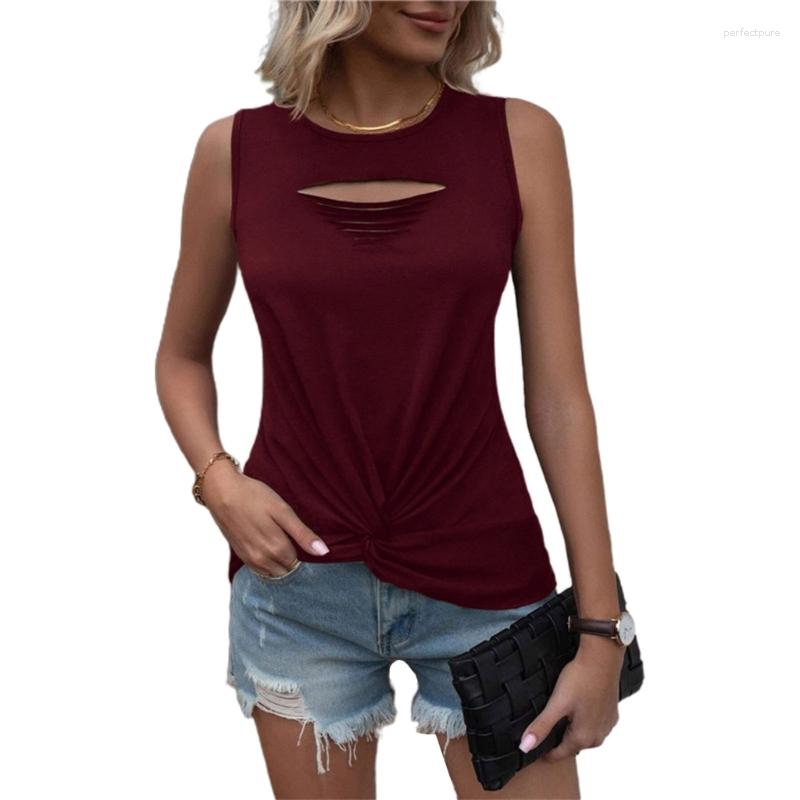 Women's Tanks M89E Insgrams Round Hollows Neck Top Solid Blouses Y2K Wearing Cloth For Women, Black
Women's Tanks M89E Insgrams Round Hollows Neck Top Solid Blouses Y2K Wearing Cloth For Women, Black