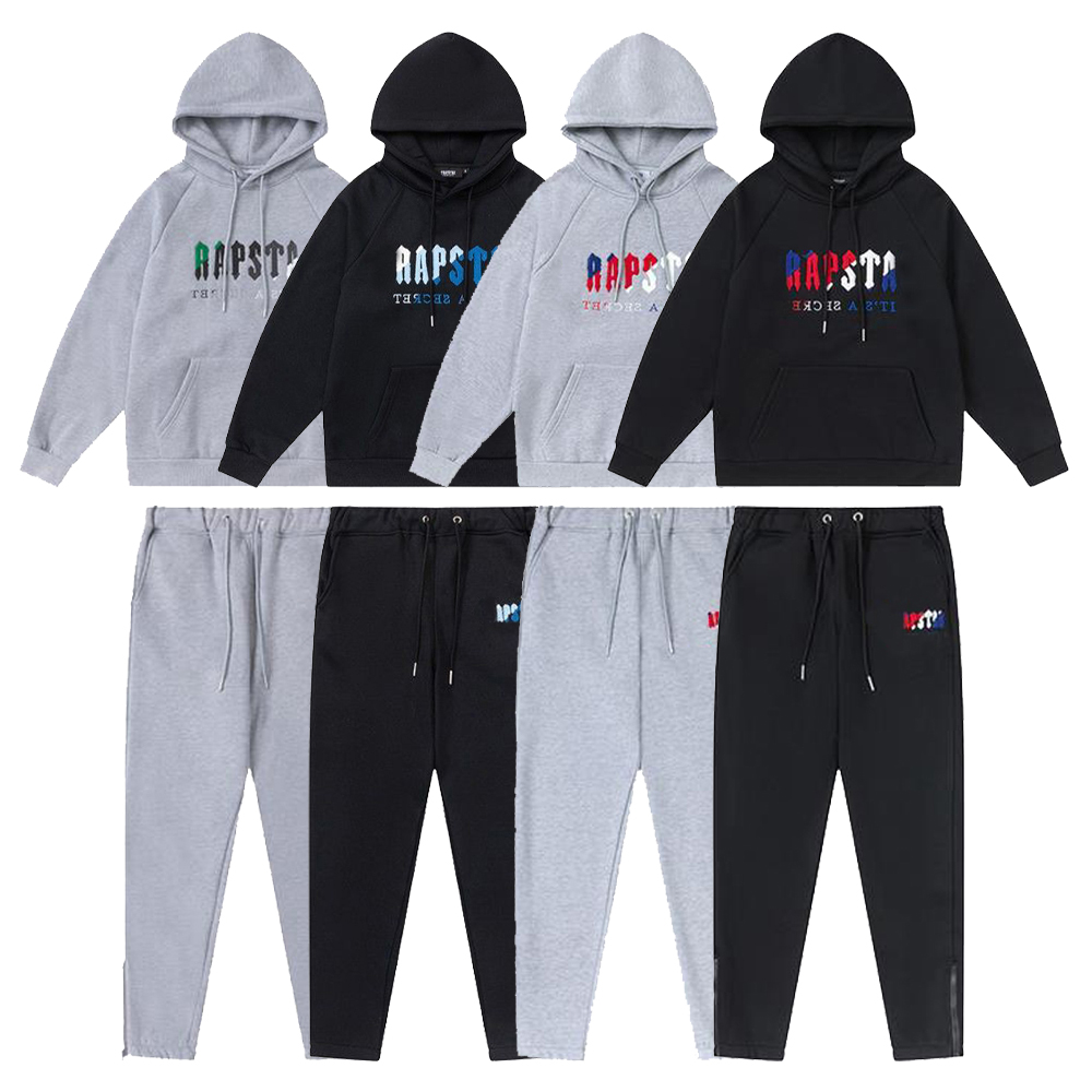 Men's hoodie tracksuits set designer autumn winter embroidery letter luxury black white rainbow color summer sports fashion cotton cord top short sleeve size s m l, 10
Men's hoodie tracksuits set designer autumn winter embroidery letter luxury black white rainbow color summer sports fashion cotton cord top short sleeve size s m l, 10