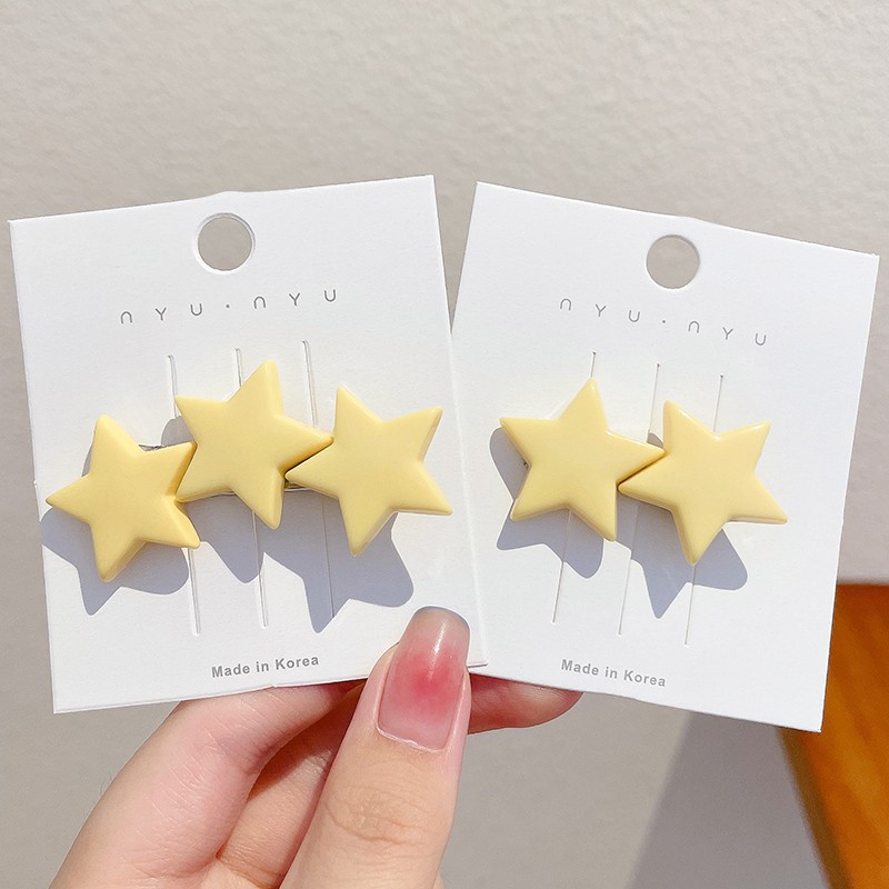 Fashion blogger designer jewelryYellow Star Hairpin Bang Hairpin Cute Children's Broken Hair Clip accessories Barrettes hair wholesale FJ20
Fashion blogger designer jewelryYellow Star Hairpin Bang Hairpin Cute Children's Broken Hair Clip accessories Barrettes hair wholesale FJ20