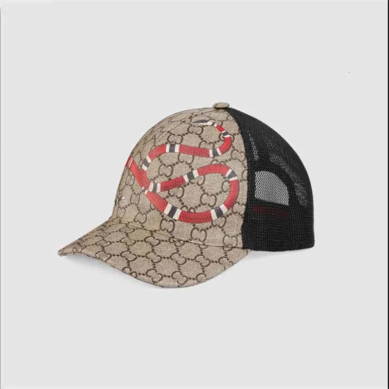 Design tiger animal hat embroidered snake men's brand men's and women's caps