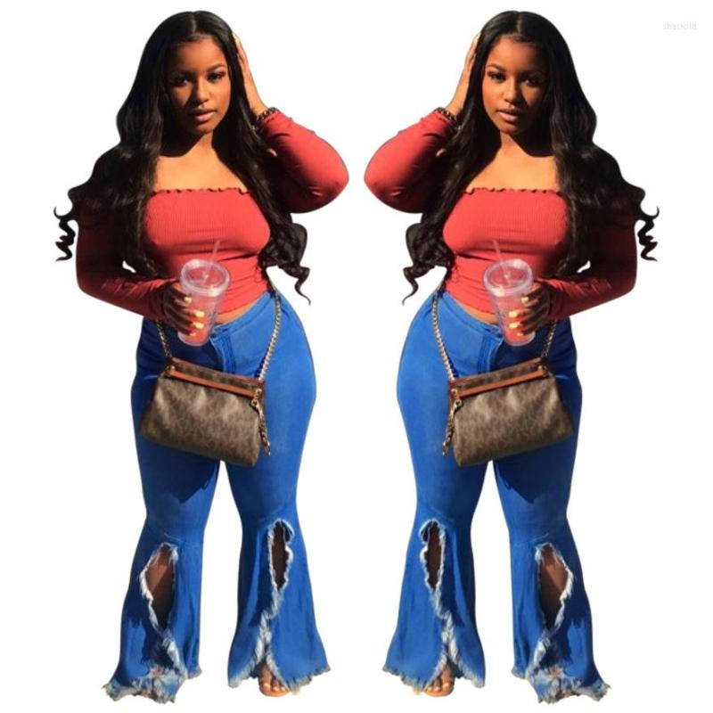 Women' Jeans European And American Women' Fashion All-match Wide-leg Slim-fit Stretch Mother Flared Pants, Dark blue
Women' Jeans European And American Women' Fashion All-match Wide-leg Slim-fit Stretch Mother Flared Pants, Dark blue