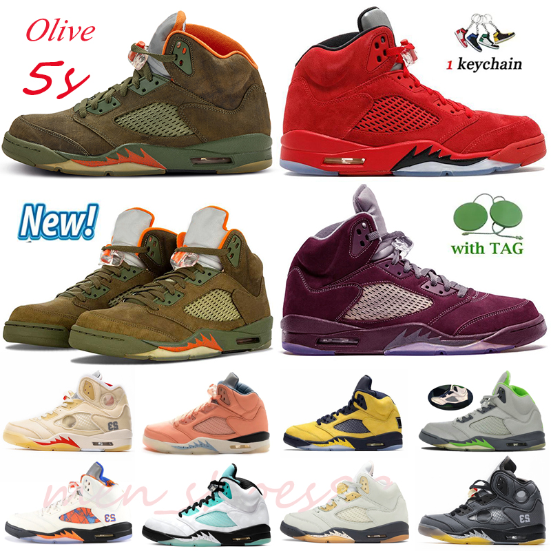Mens Basketball shoes Jumpman 5 5s Olive Bluebird Burgundy Oregon Ducks men trainers sports sneakers, White cement
Mens Basketball shoes Jumpman 5 5s Olive Bluebird Burgundy Oregon Ducks men trainers sports sneakers, White cement