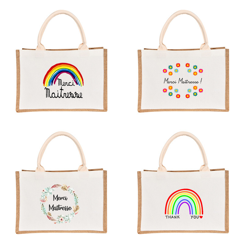 Shopping Bags Merci Mistress Print Tote Bag Female Simple Fashion Handbag Harajuku Jute Eco School Book Pouch Atsem Gift 230628, F 006 (white linen) 
Shopping Bags Merci Mistress Print Tote Bag Female Simple Fashion Handbag Harajuku Jute Eco School Book Pouch Atsem Gift 230628, F 006 (white linen)