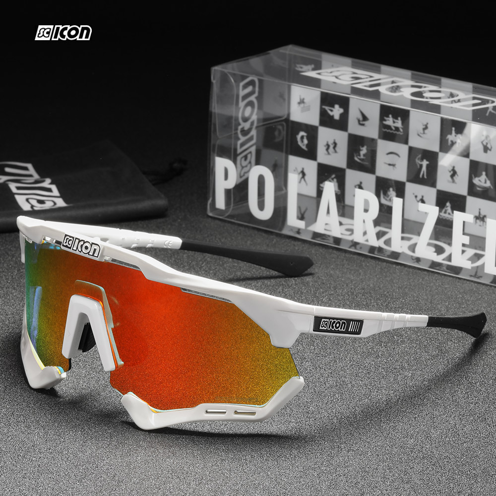 Outdoor Eyewear SCICON summer riding glasses TR90 large frame polarized outdoor sports sunglasses original packaging sc2021