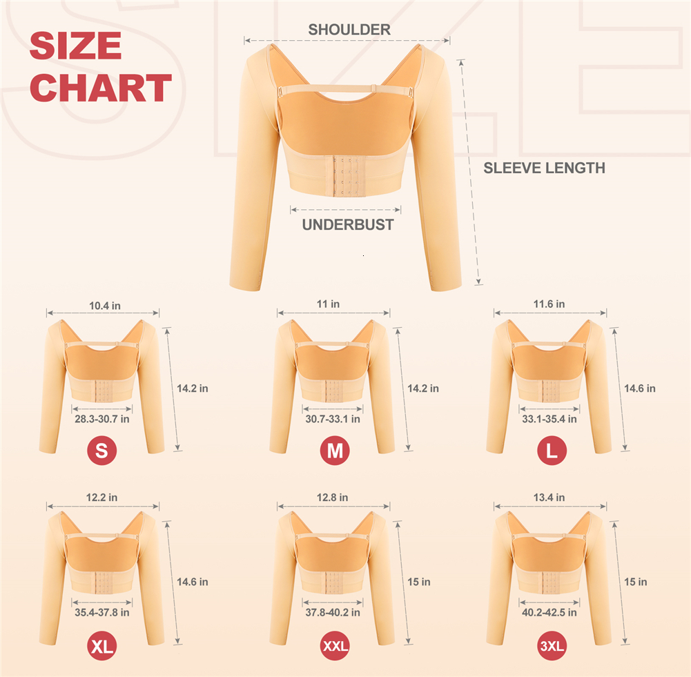 Waist Tummy Shaper Fajas Colombianas Arm Post Surgery Compression Sleeves Lipo Garment Posture Corrector Shapewear Top Corset 230629