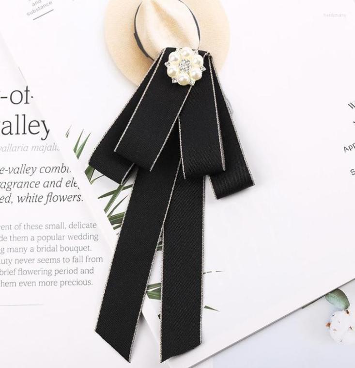 Bow Ties Handmade Ribbon Tie Brooch For Women Korean British Shirt College Style Uniform Accessories Collars Flower Pearl Bowtie3277647
Bow Ties Handmade Ribbon Tie Brooch For Women Korean British Shirt College Style Uniform Accessories Collars Flower Pearl Bowtie3277647