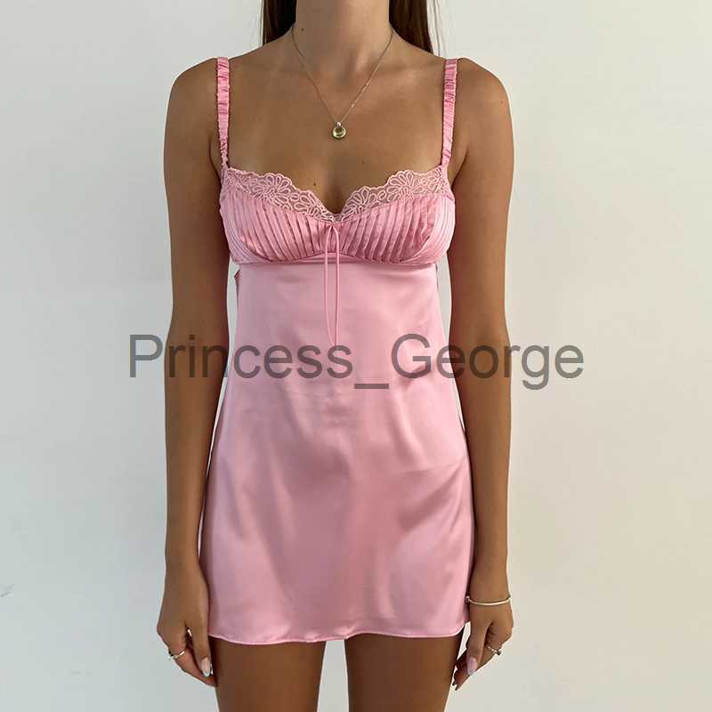 Party Dresses Sexy Pink Satin Mini Dress Chic Women Vintage Folds Bust Backless Spaghetti Strap Dresses Y2K Fairycore Retro Club Party Clothes x0629
Party Dresses Sexy Pink Satin Mini Dress Chic Women Vintage Folds Bust Backless Spaghetti Strap Dresses Y2K Fairycore Retro Club Party Clothes x0629