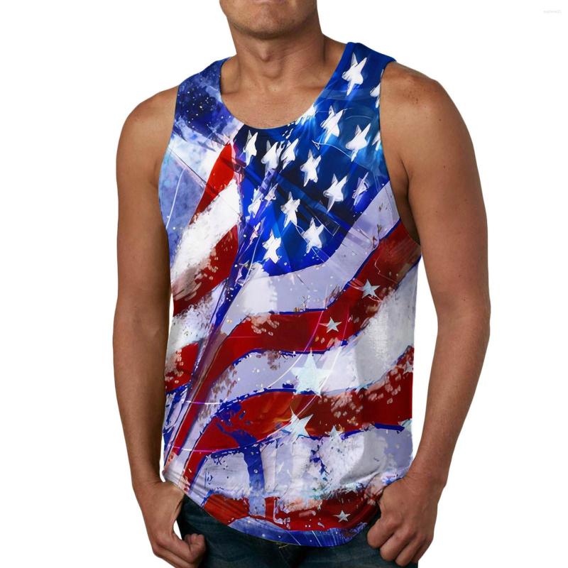 Men's Tank Tops Men's Independence Day Sports Athletic Gym Bodybuilding Fitness Sleeveless Shirts For Beach Big And Tall, Blue
Men's Tank Tops Men's Independence Day Sports Athletic Gym Bodybuilding Fitness Sleeveless Shirts For Beach Big And Tall, Blue