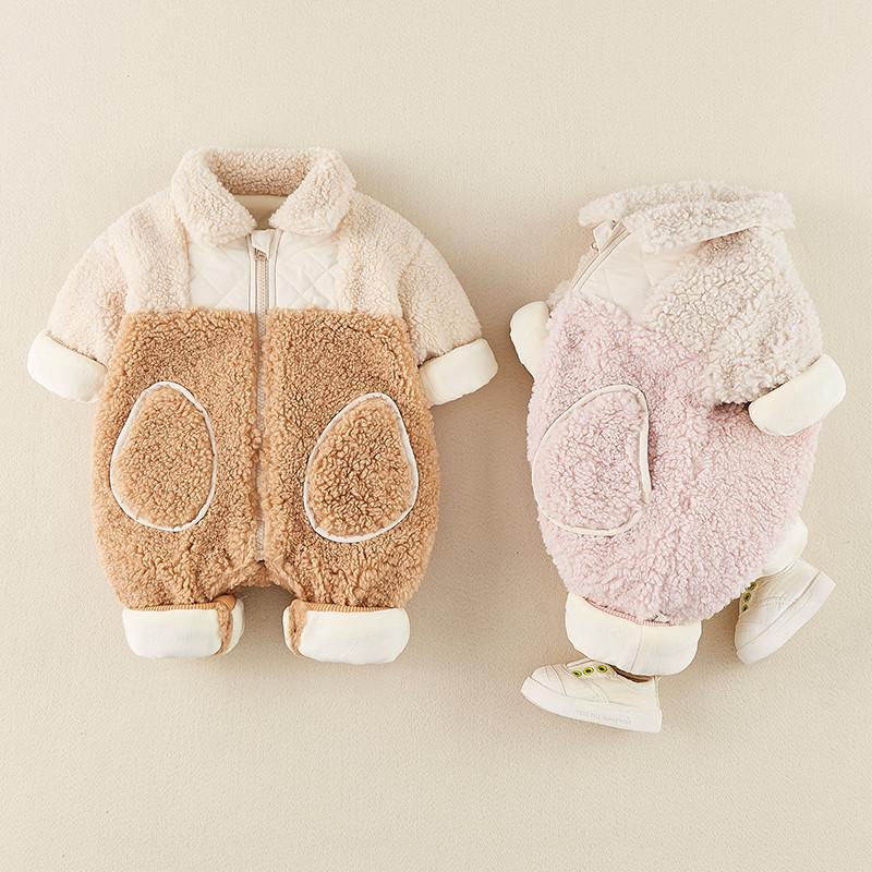 Jumpsuits Baby One- Piece Clothes Toddler Boy Autumn And Winter Suits Cute Super Born Princess Fleece Romper
Jumpsuits Baby One- Piece Clothes Toddler Boy Autumn And Winter Suits Cute Super Born Princess Fleece Romper