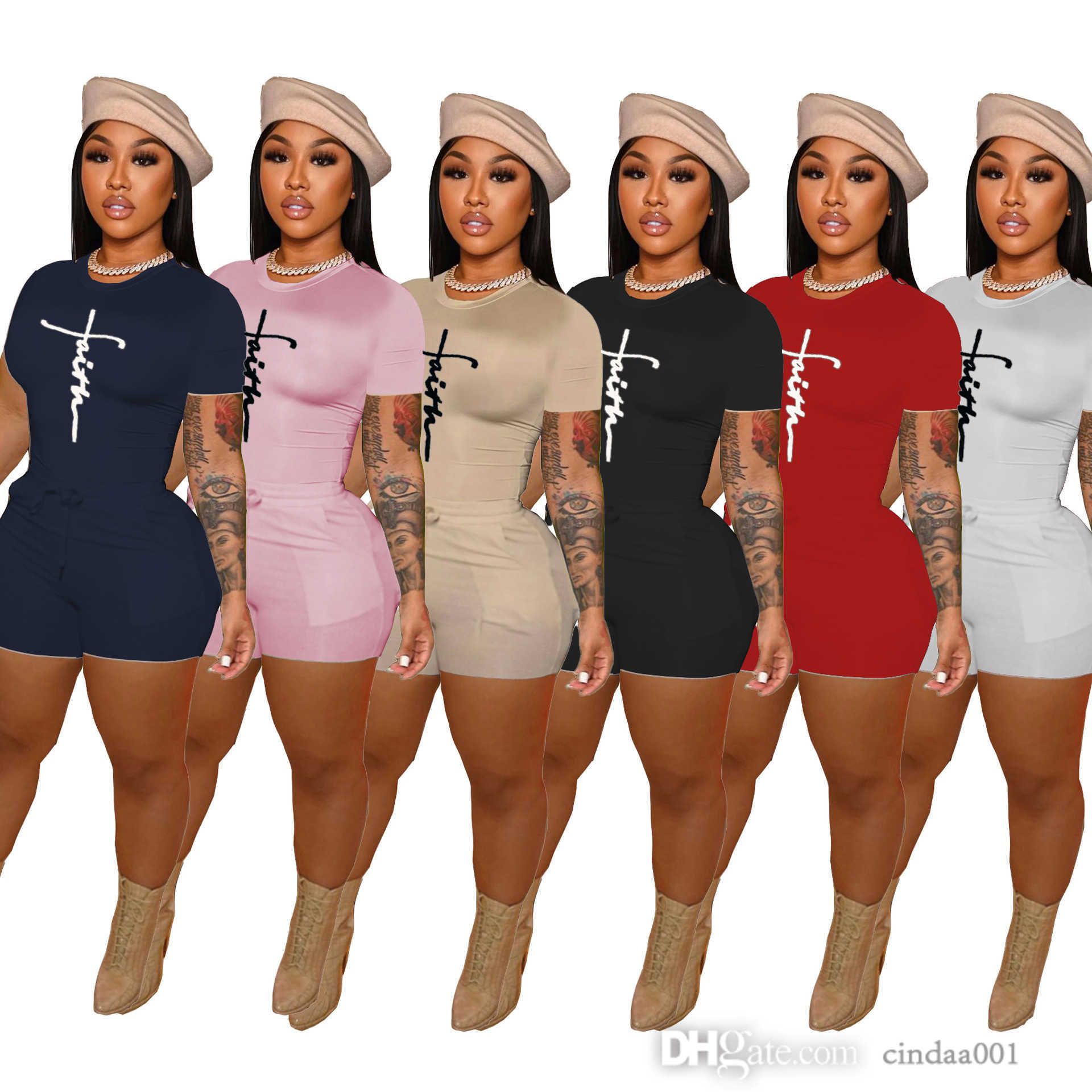 Design Womens Tracksuits Summer Sports Outfits Ladies Two Piece Shorts Set Letter Printed Short Sleeve T Shirt And Shorts Jogging Suits, Black
Design Womens Tracksuits Summer Sports Outfits Ladies Two Piece Shorts Set Letter Printed Short Sleeve T Shirt And Shorts Jogging Suits, Black