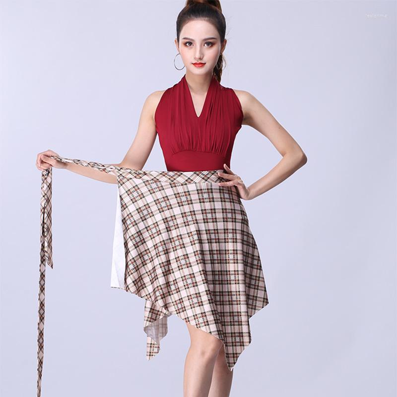 Stage Wear Women Latin Dance Skirt For Woman Plaid Skirts Adult Ballroom Competition Dancing Hip Triangle Wrap Practice Hips Scarf
Stage Wear Women Latin Dance Skirt For Woman Plaid Skirts Adult Ballroom Competition Dancing Hip Triangle Wrap Practice Hips Scarf