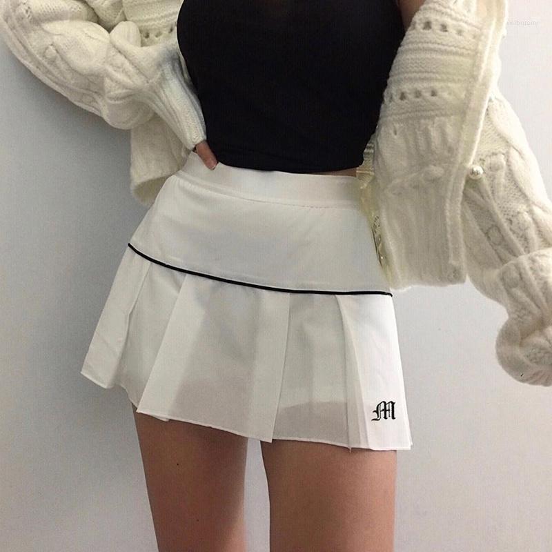 Skirts 2023 Embroidery Letter Casual Pleated Skirt Preppy Style High Waist Patchwork A-line Mini Short Streetwear Women' Clothes, Black
Skirts 2023 Embroidery Letter Casual Pleated Skirt Preppy Style High Waist Patchwork A-line Mini Short Streetwear Women' Clothes, Black