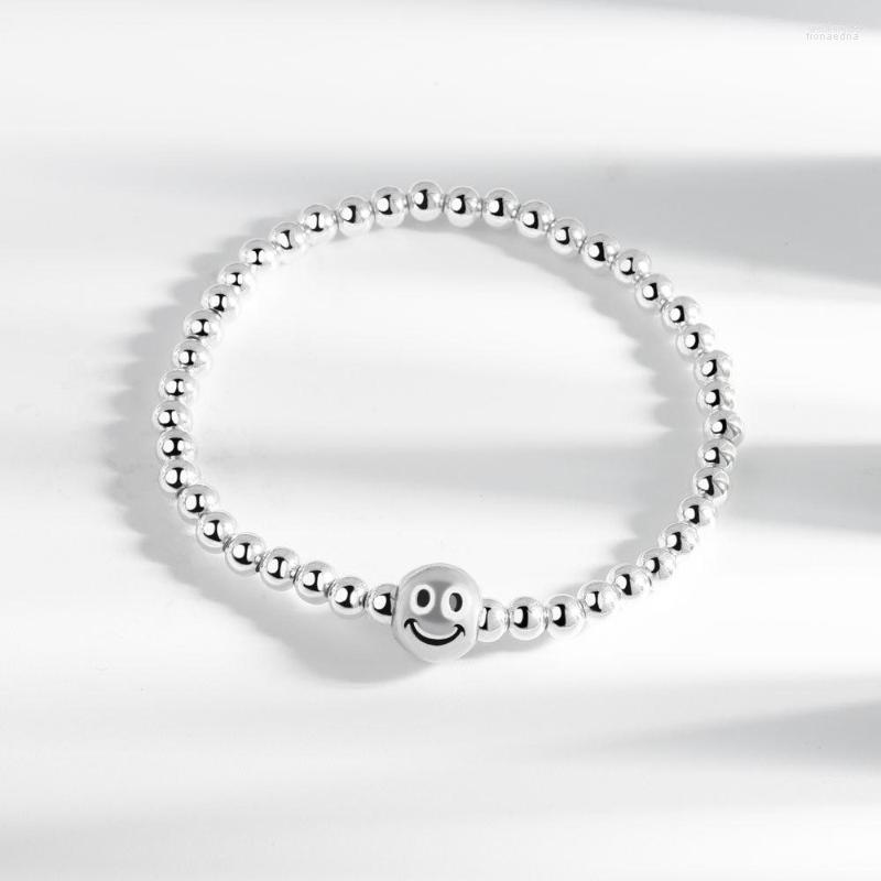 Strand Luck Smile Japanese Korean Bracelet For Women Simple Chain Beads Silver Color Square Bracelets Girls Students Fashion Jewelry
Strand Luck Smile Japanese Korean Bracelet For Women Simple Chain Beads Silver Color Square Bracelets Girls Students Fashion Jewelry