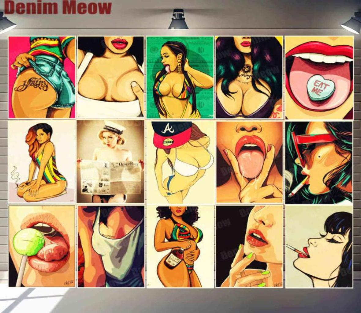 Girls Vintage Poster Metal Tin Signs Bar Club Casino Pub Home Decor Eat Me Wall Art Painting Pinup Girl Retro Plaque MN145 H11161882
Girls Vintage Poster Metal Tin Signs Bar Club Casino Pub Home Decor Eat Me Wall Art Painting Pinup Girl Retro Plaque MN145 H11161882